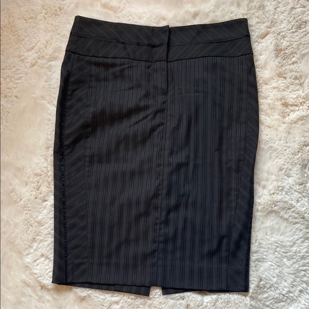 bebe Black Knee-length Pencil Skirt